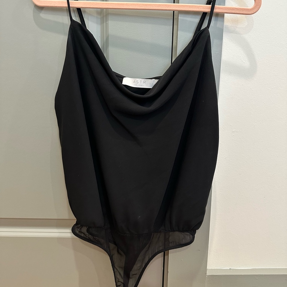 ASTR Black Bodysuit